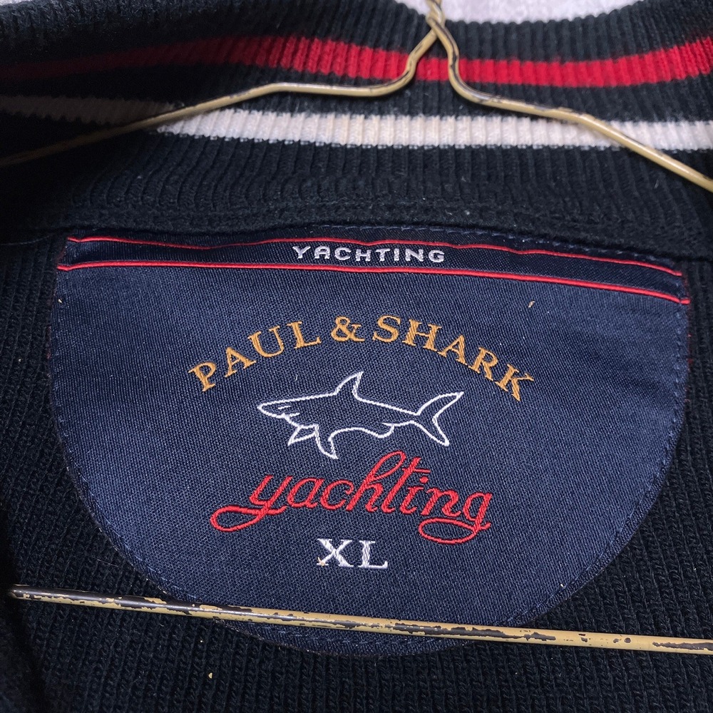 Paul & Shark Jacket Yachting World Yachting Cup Wool Zip Cardigan Mens XL - Picture 6 of 9